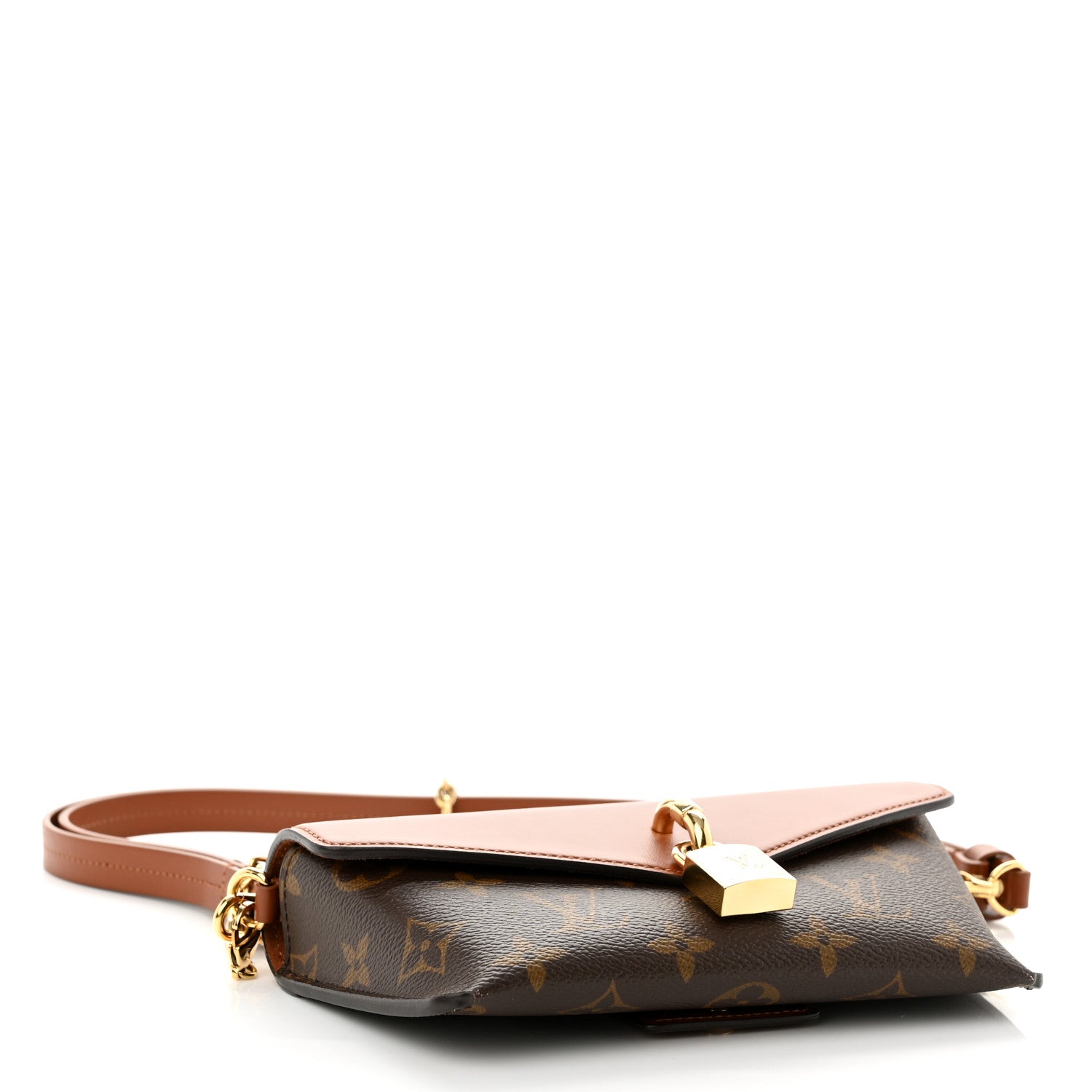 Louis Vuitton Monogram Padlock On Strap Caramel 4 of 9