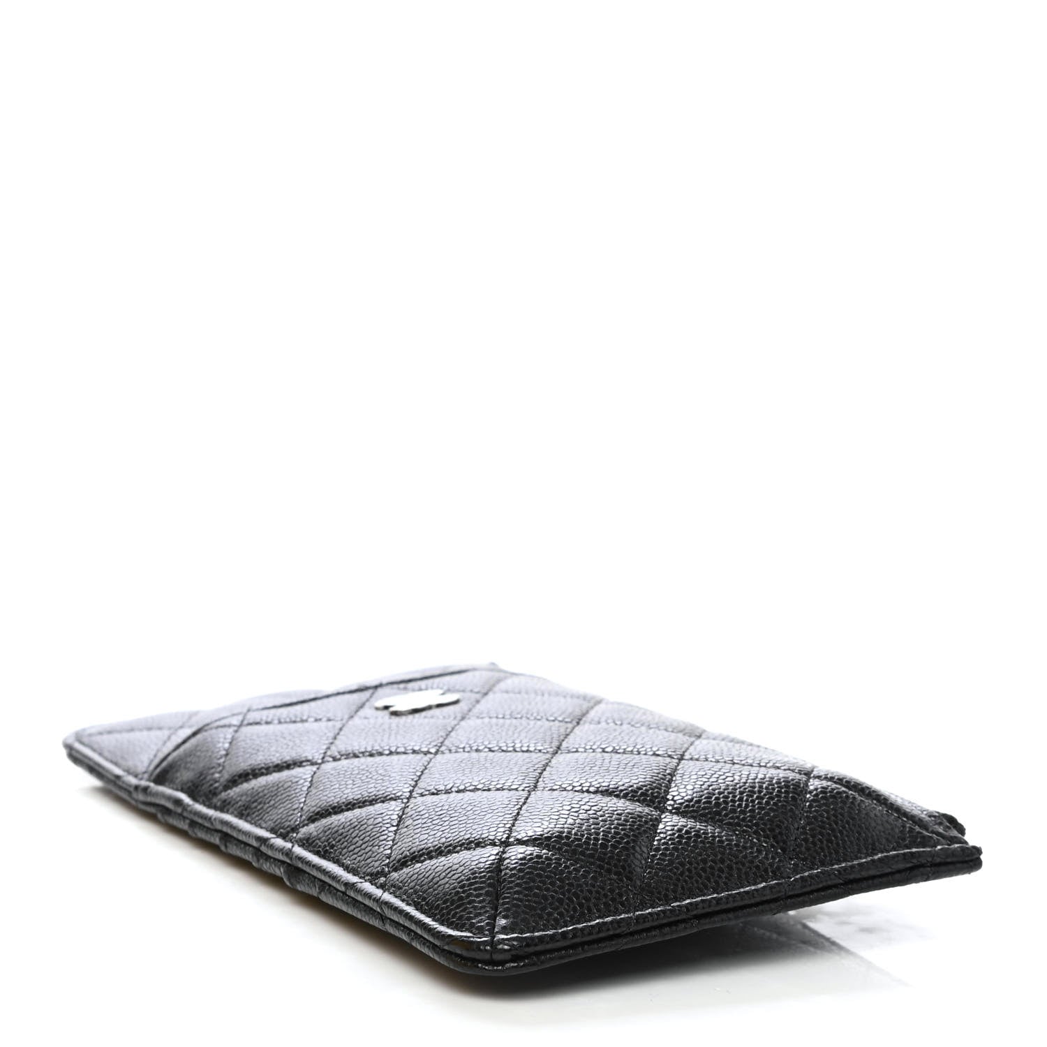Chanel Caviar Quilted Classic iPhone Pouch Black 3 of 4