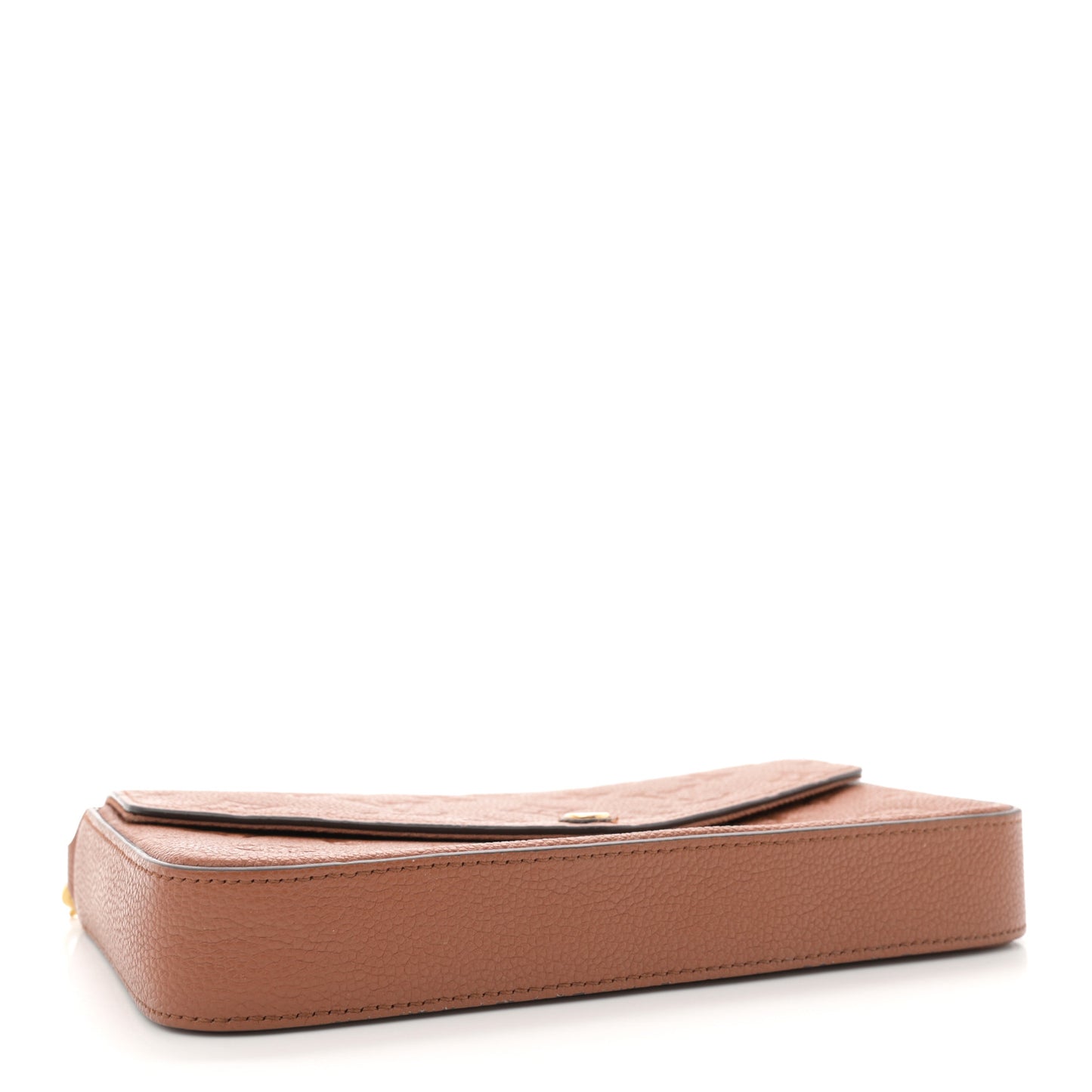 Empreinte Pochette Felicie Chain Wallet Cognac