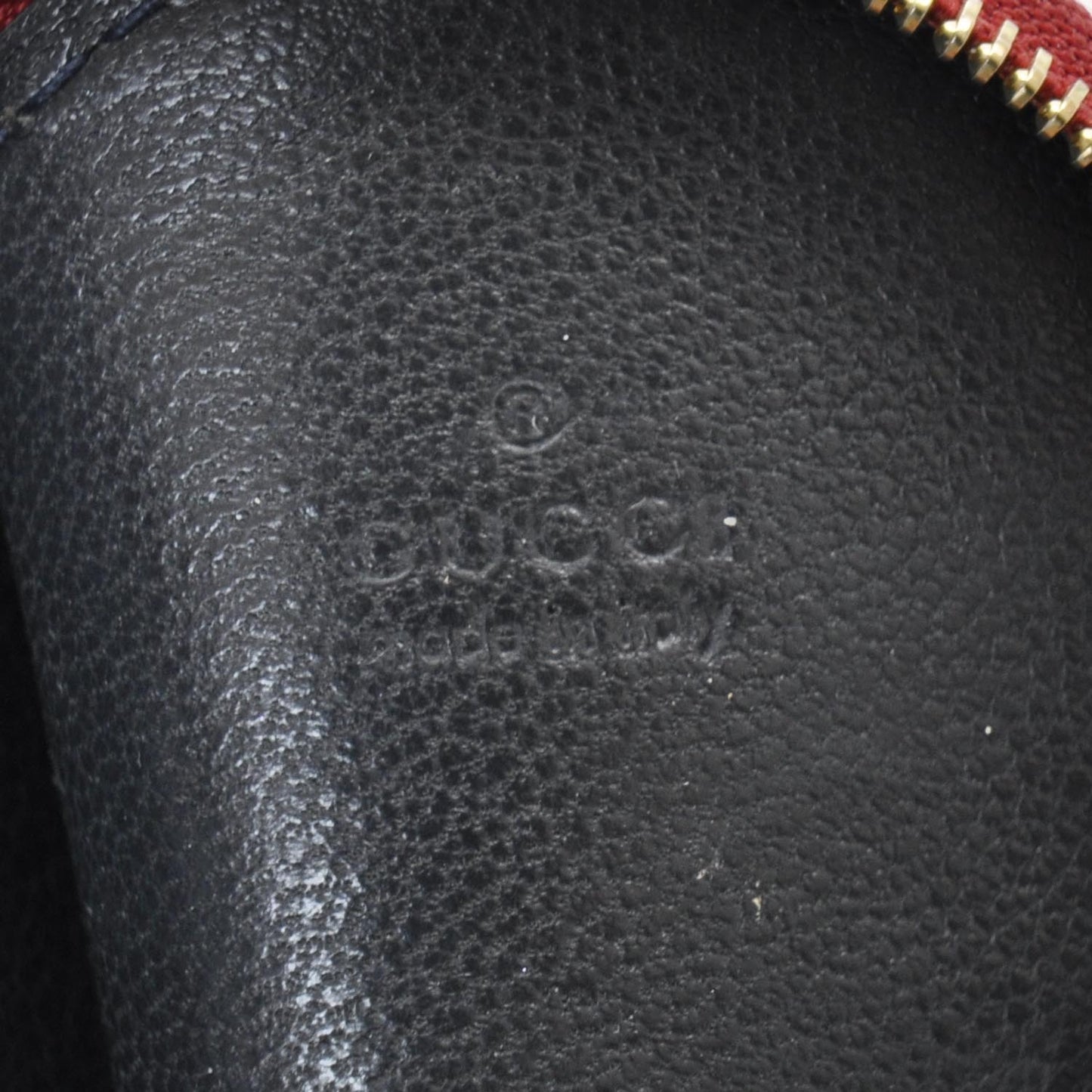GG Plus Monogram Tattoo Heart Coin Purse Red