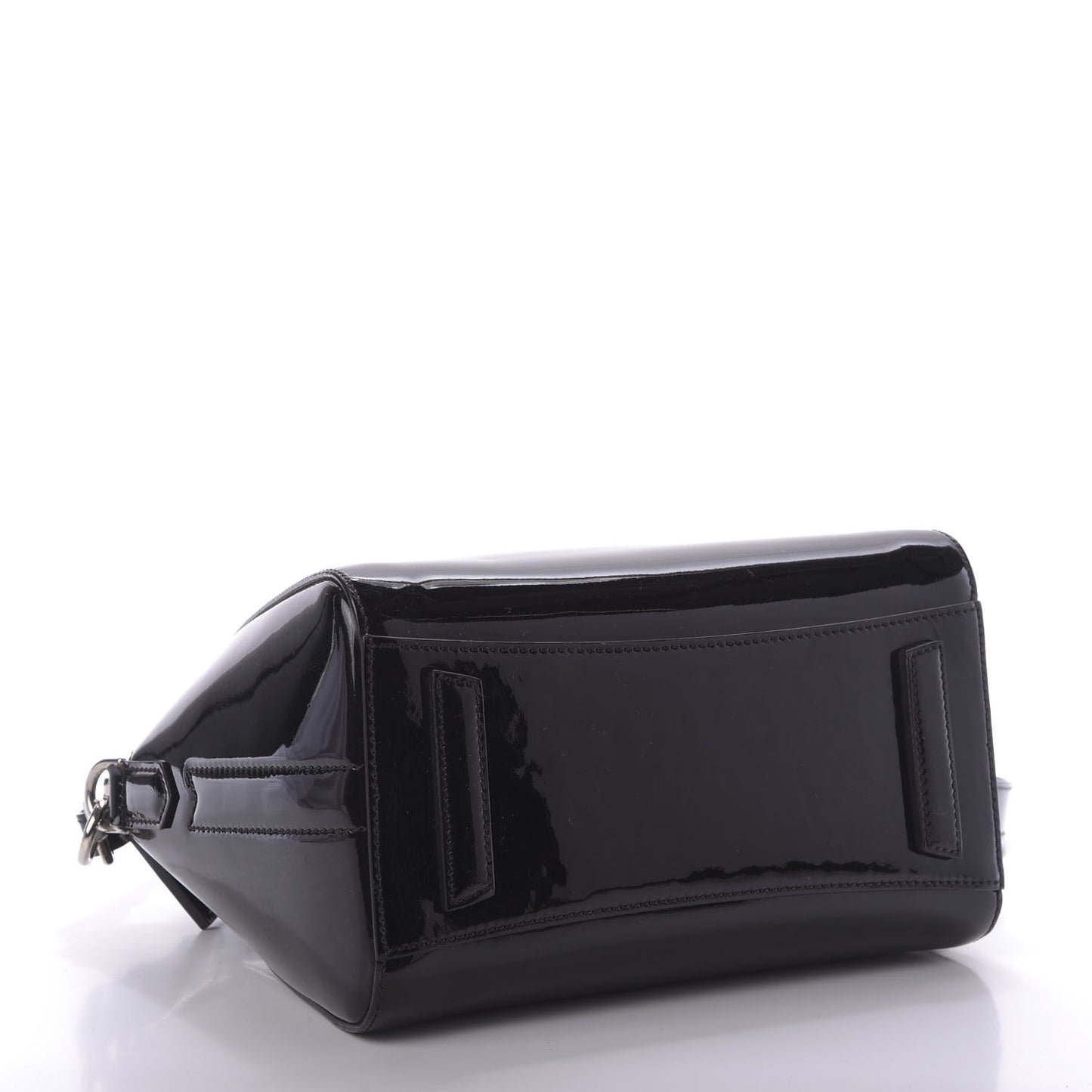 Patent Calfskin Mini Antigona Black