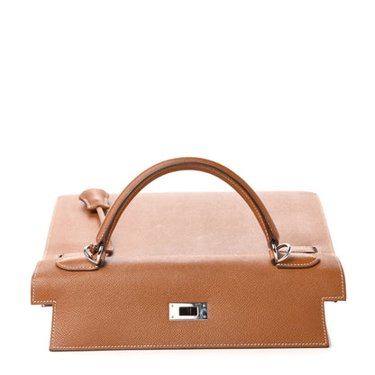 Hermes Epsom Kelly Sellier 32 Gold 16 of 32