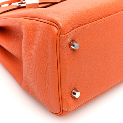 Hermes Togo Kelly Retourne 32 Orange 9 of 10