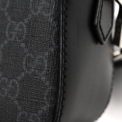 Gucci GG Supreme Monogram Web Shoulder Bag Black Grey 11 of 11