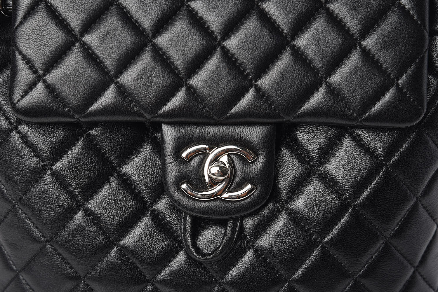 Chanel Lambskin Quilted Small Urban Spirit Backpack Black 10 of 11