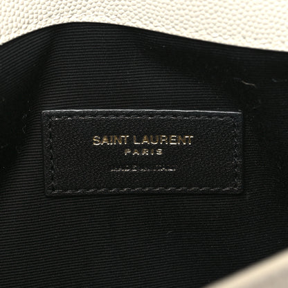 Saint Laurent Grain De Poudre Uptown Pouch Crema Soft 6 of 9