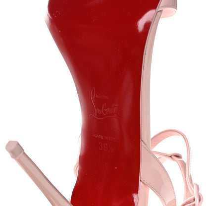 Christian Louboutin Patent Mara 100 Sandals 39.5 Poupee 7 of 8