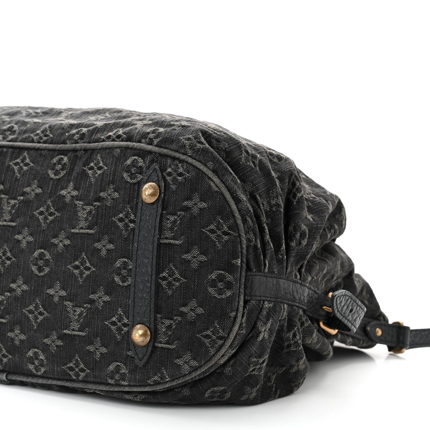 Louis Vuitton Denim Mahina XL Black 9 of 12