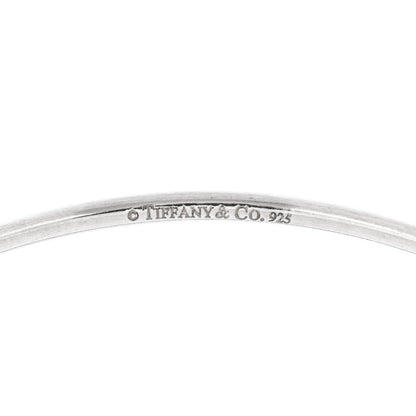 Tiffany Sterling Silver 1837 Triple Bangle Lock Bracelet 4 of 6