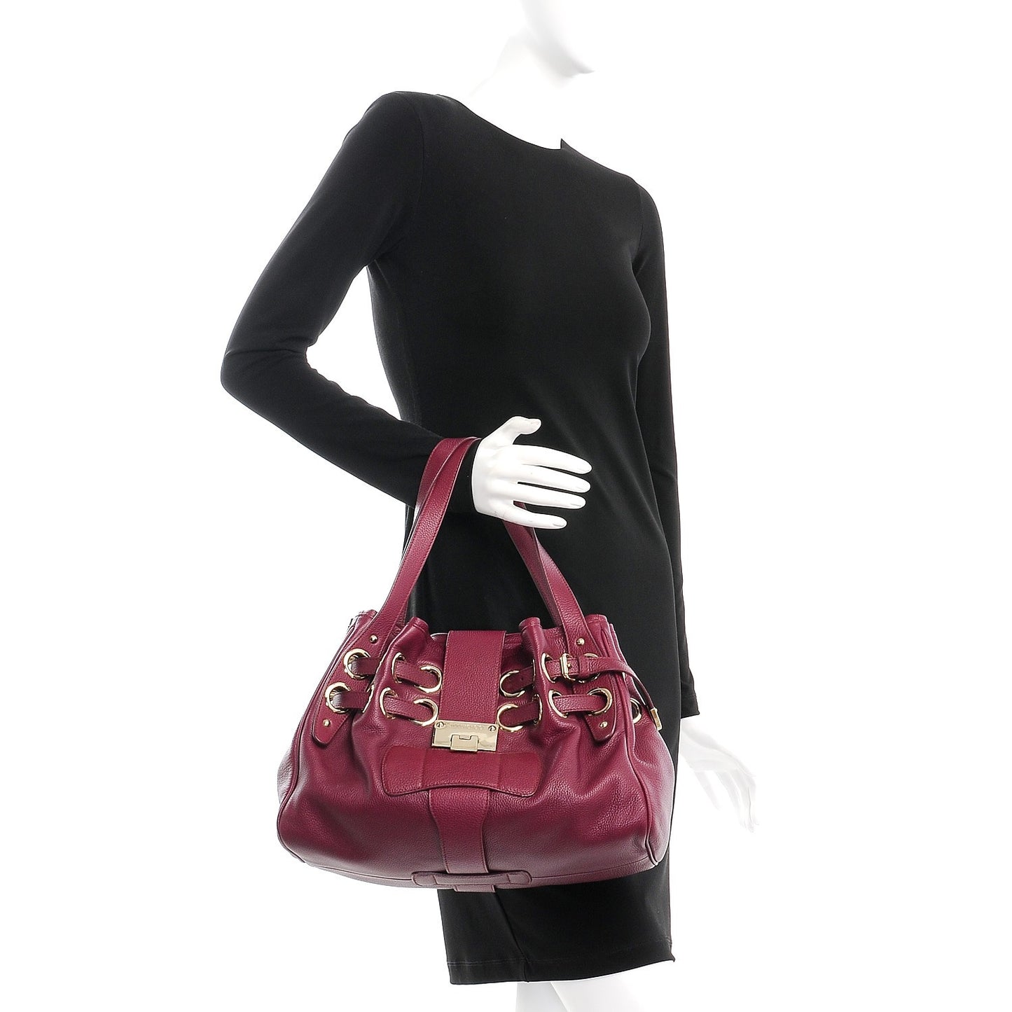 Leather Maxi Nightingale Black