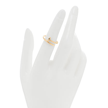 Cartier 18K Yellow Gold Small Juste Un Clou Ring 51 5.75 2 of 5