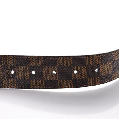 Louis Vuitton Damier Ebene 40mm LV Initiales Belt 95 38 8 of 9