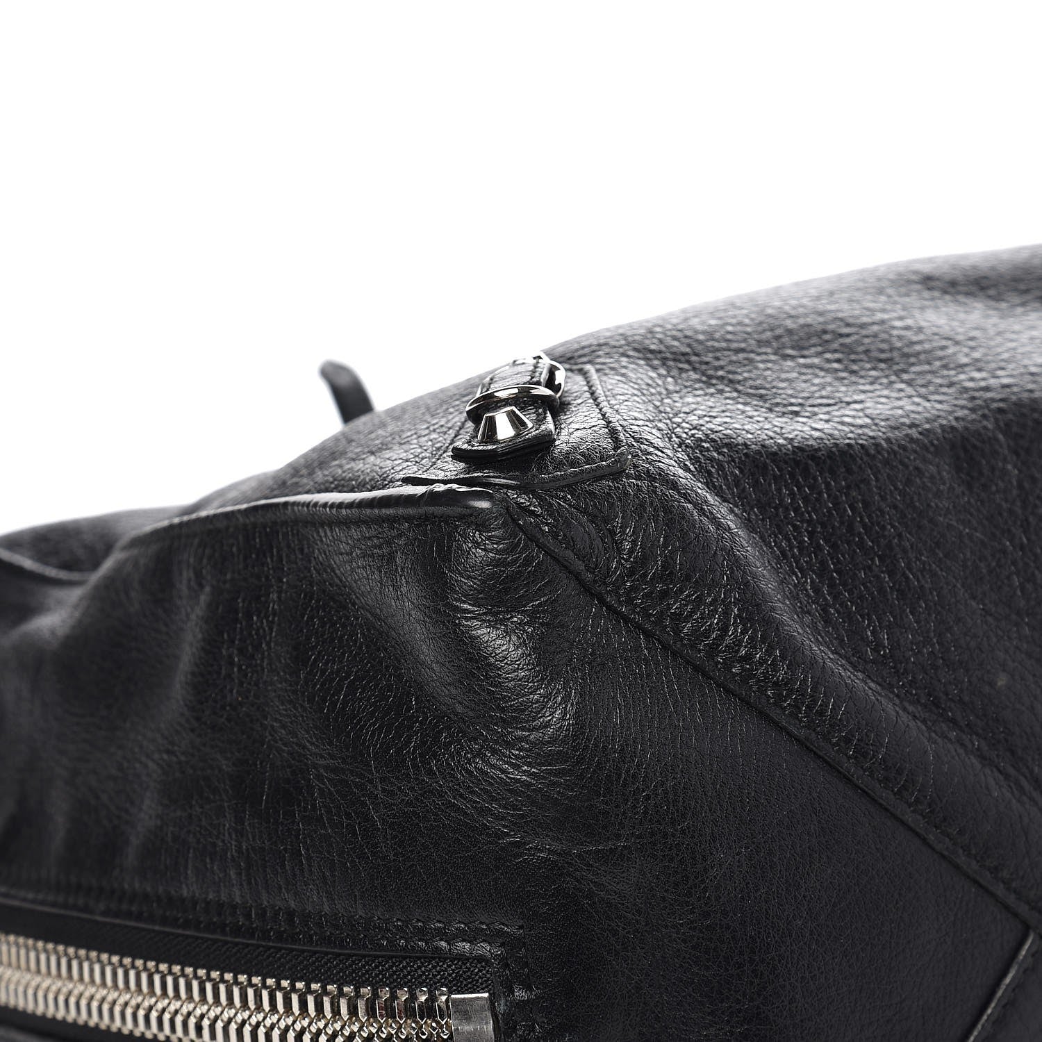 Balenciaga Supple Calfskin Papier A4 Zip Around Tote Black 8 of 12