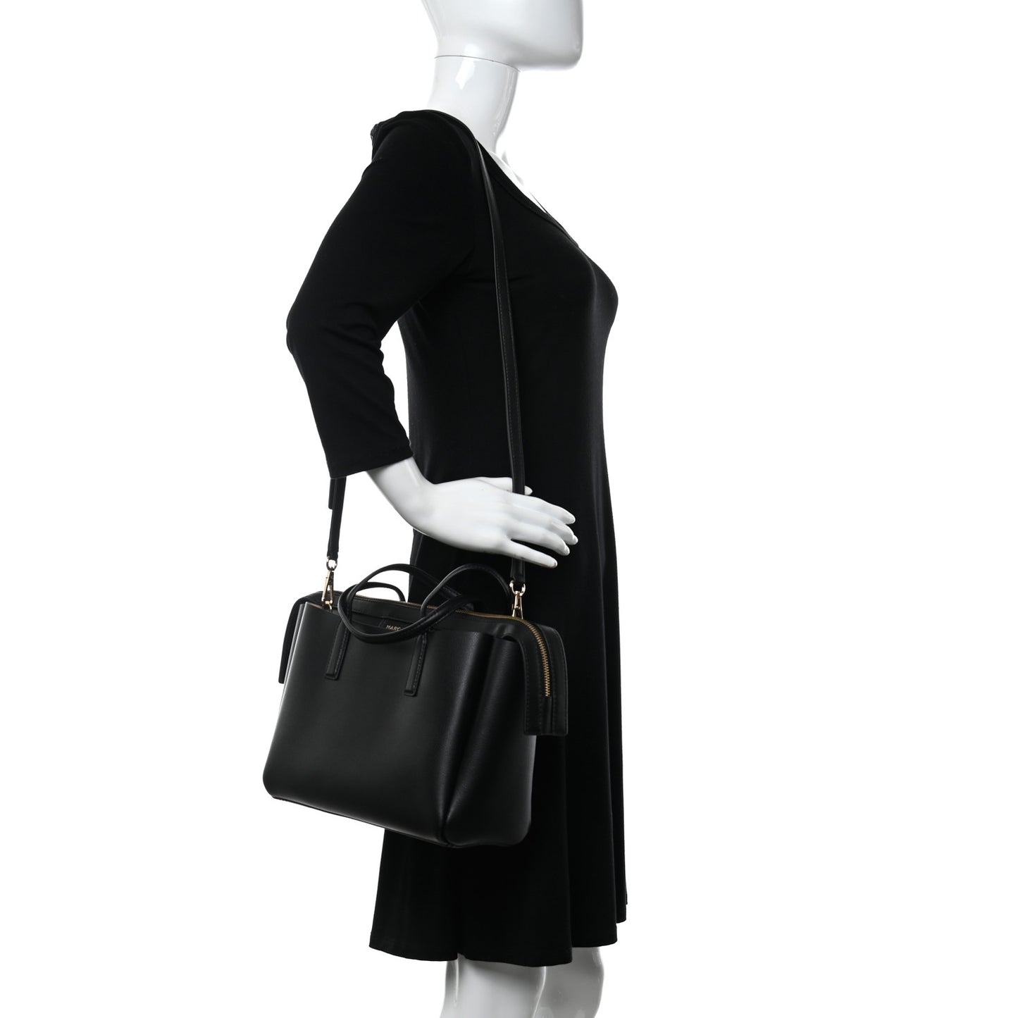Calfskin The Protege Tote Black