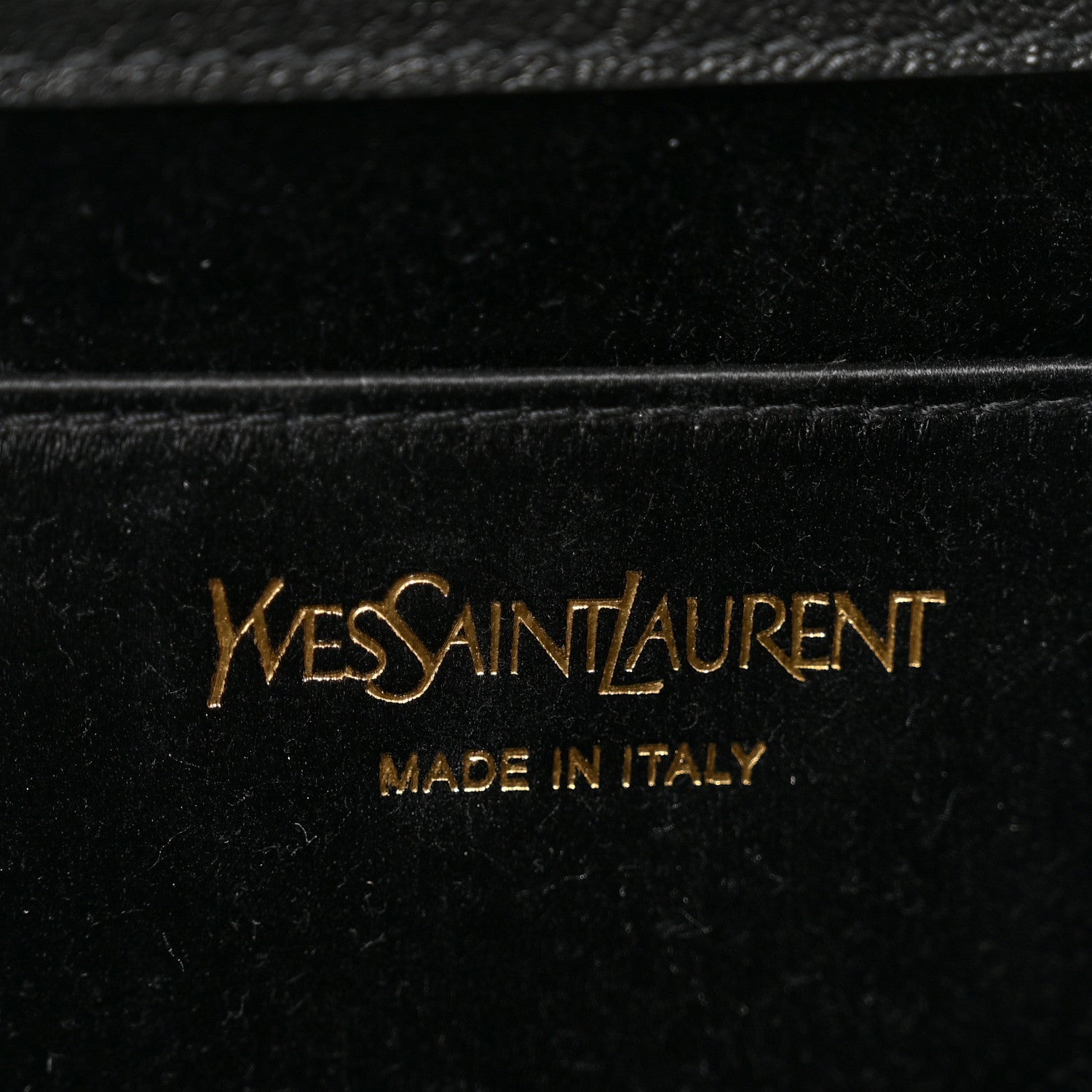 Saint Laurent Calfskin Monogram Large Belle De Jour Clutch Black 6 of 7
