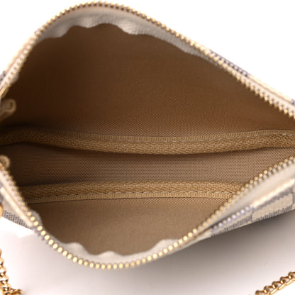 Louis Vuitton Damier Azur Mini Pochette Accessories 5 of 7