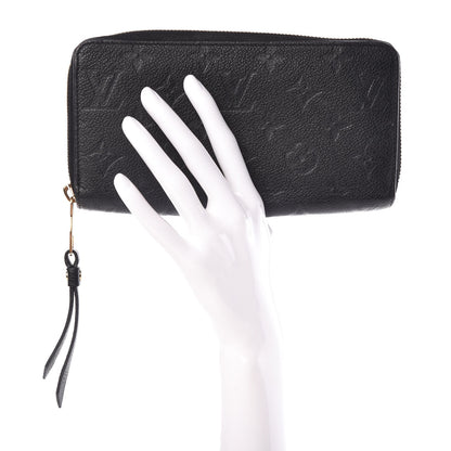 Louis Vuitton Empreinte Zippy Wallet Black 2 of 16