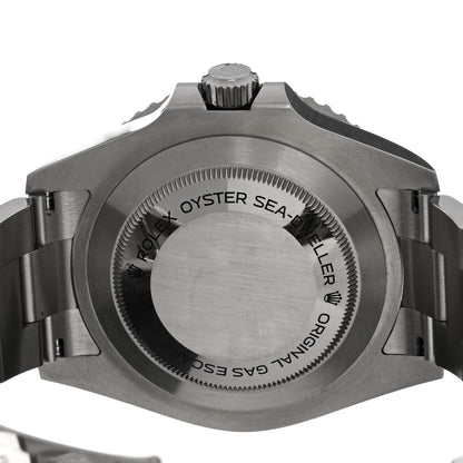 Rolex Stainless Steel 43mm Oyster Perpetual Date Sea-Dweller Watch Black 126600 4 of 5