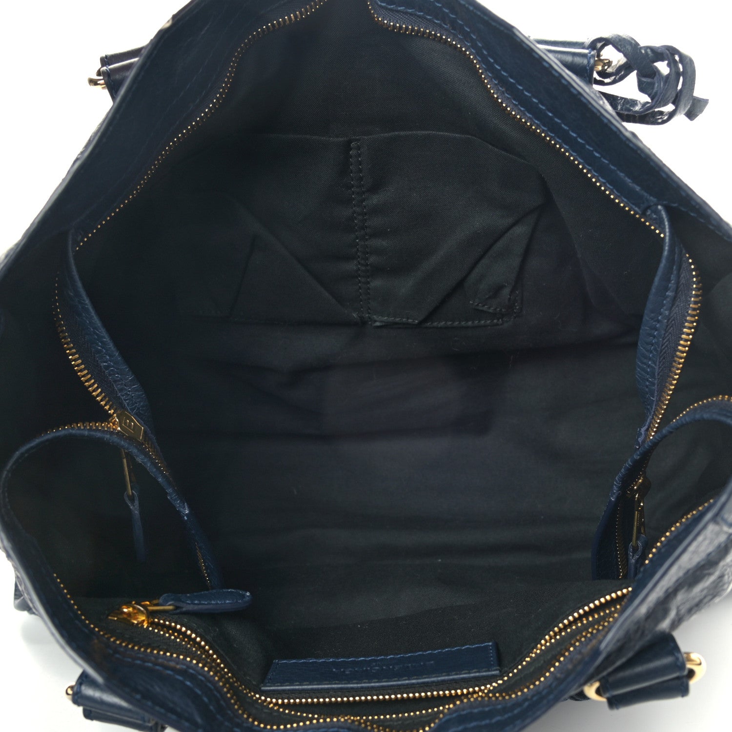 Balenciaga Agneau Giant 12 Gold Hardware City Bleu Obscur 5 of 13