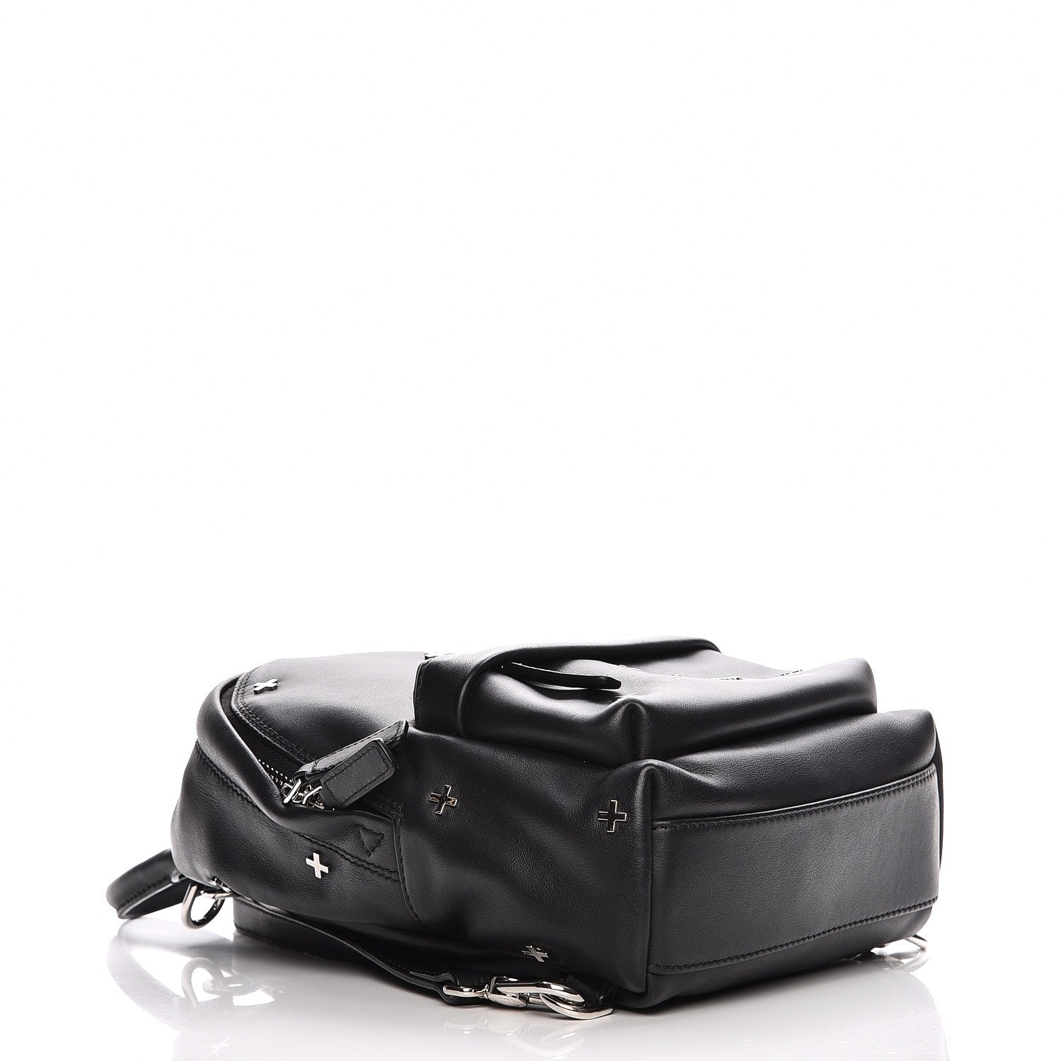 Givenchy Smooth Calfskin Nano Cross Backpack Black 4 of 9
