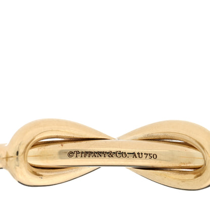 Tiffany 18K Yellow Gold Infinity Cuff Bracelet 3 of 3