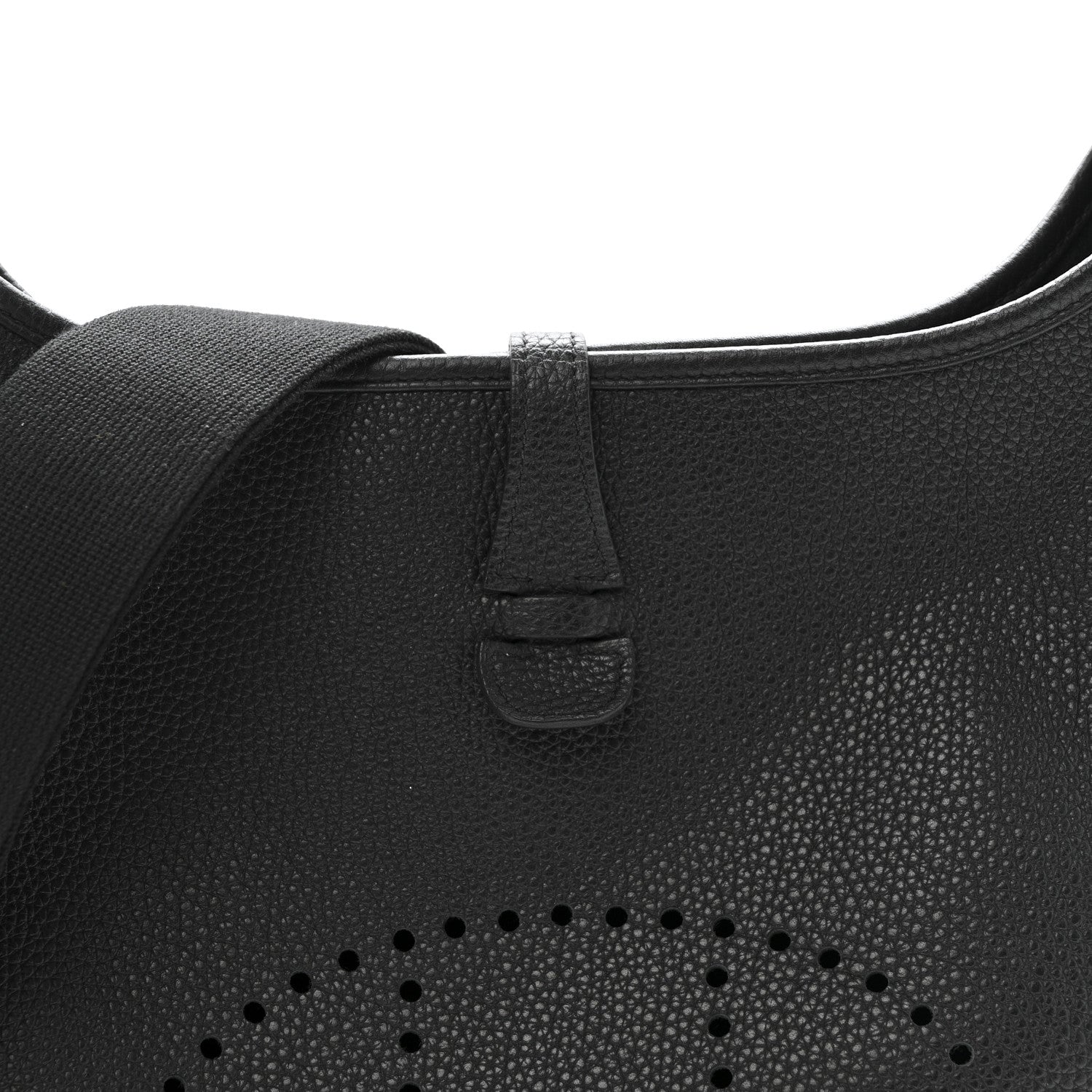 Hermes Taurillon Clemence Evelyne III PM Black 8 of 13