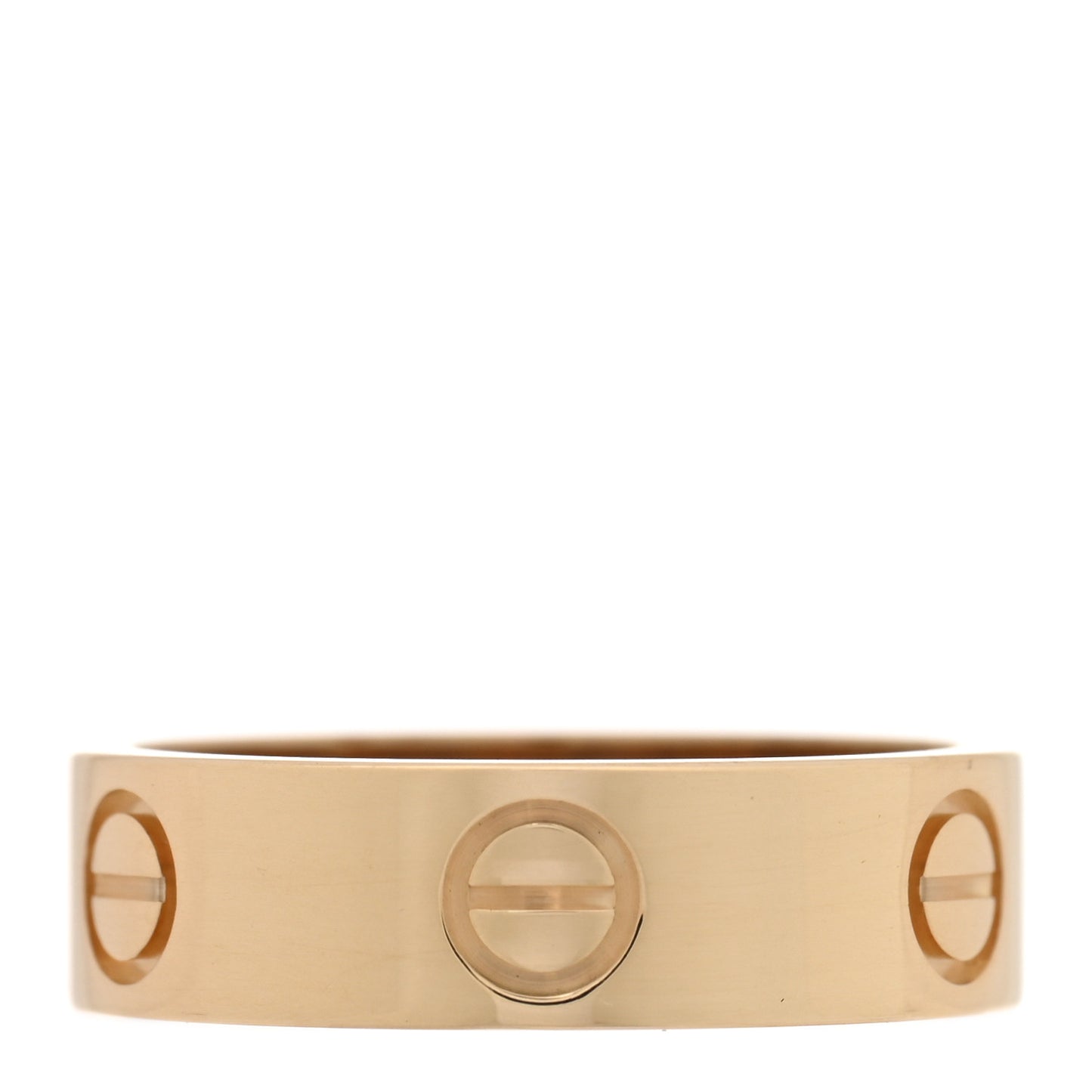 18K Yellow Gold 5.5mm LOVE Ring 54 6.75