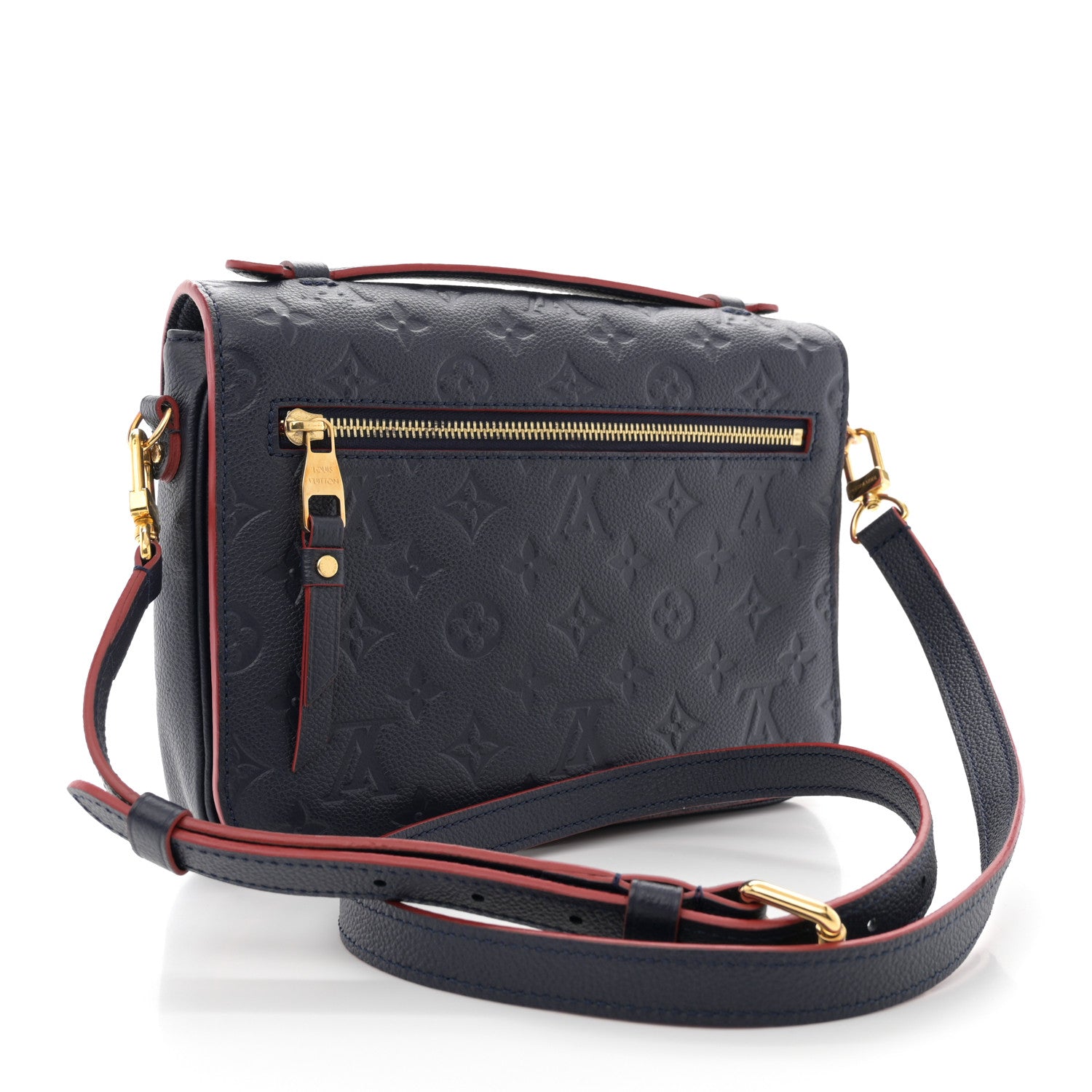 Louis Vuitton Empreinte Pochette Metis Marine Rouge 3 of 9