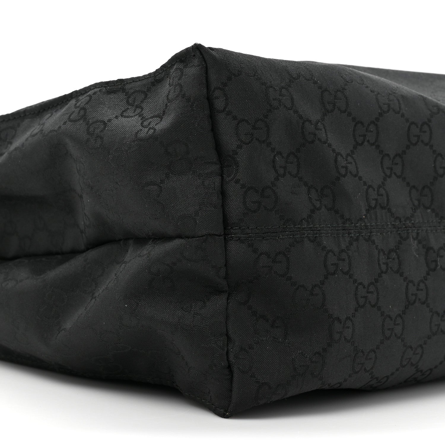 Gucci Nylon Monogram Vertical Tote Black 8 of 10