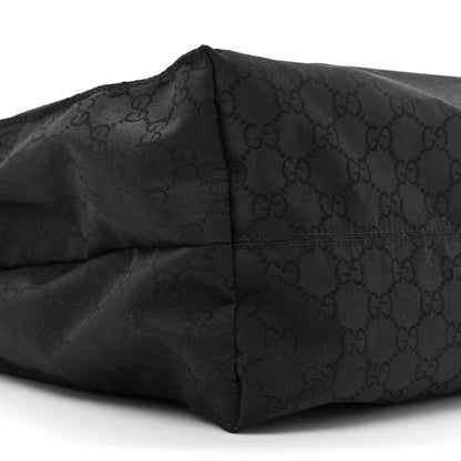 Gucci Nylon Monogram Vertical Tote Black 8 of 10