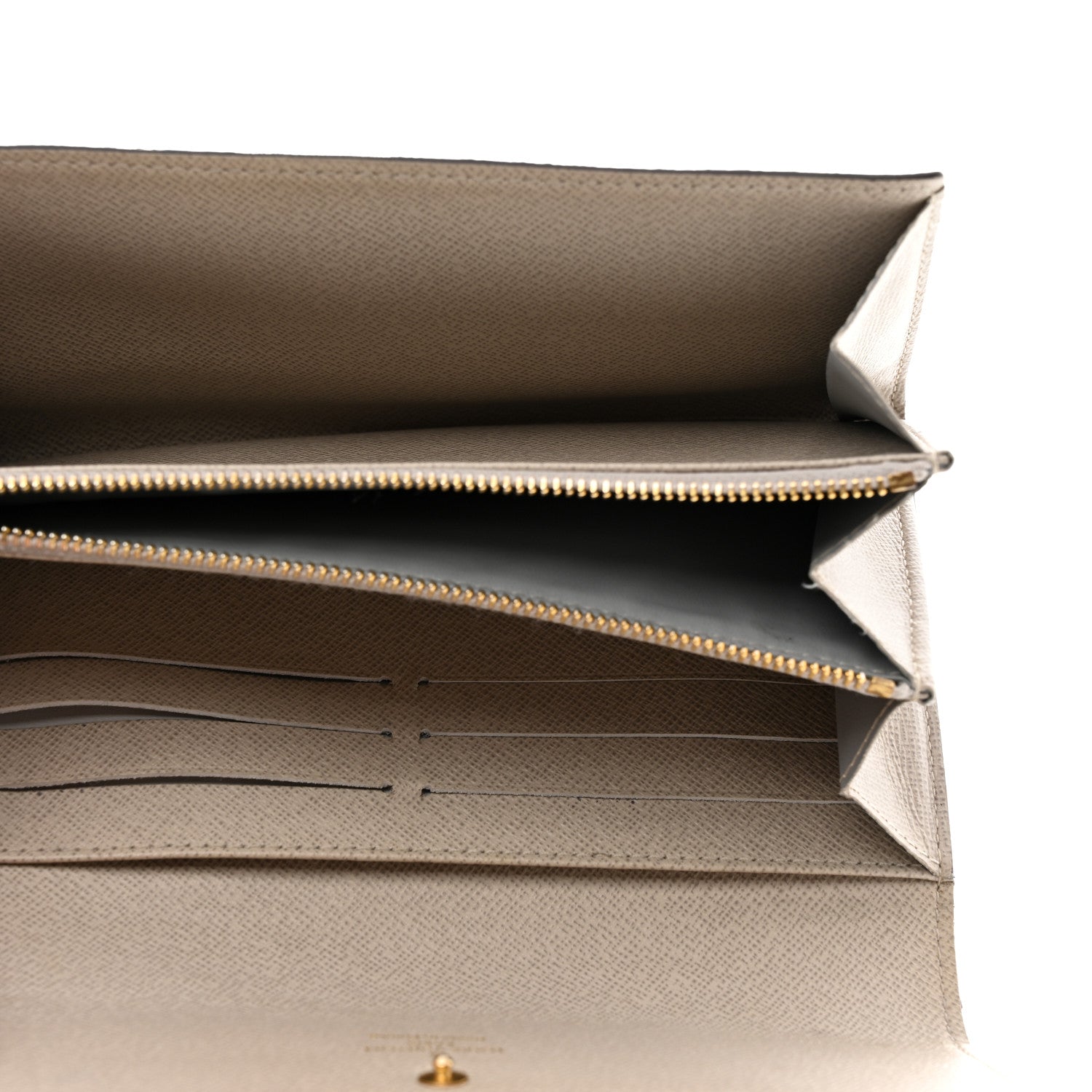 Louis Vuitton Monogram Dentelle Sarah Wallet Silver 5 of 14