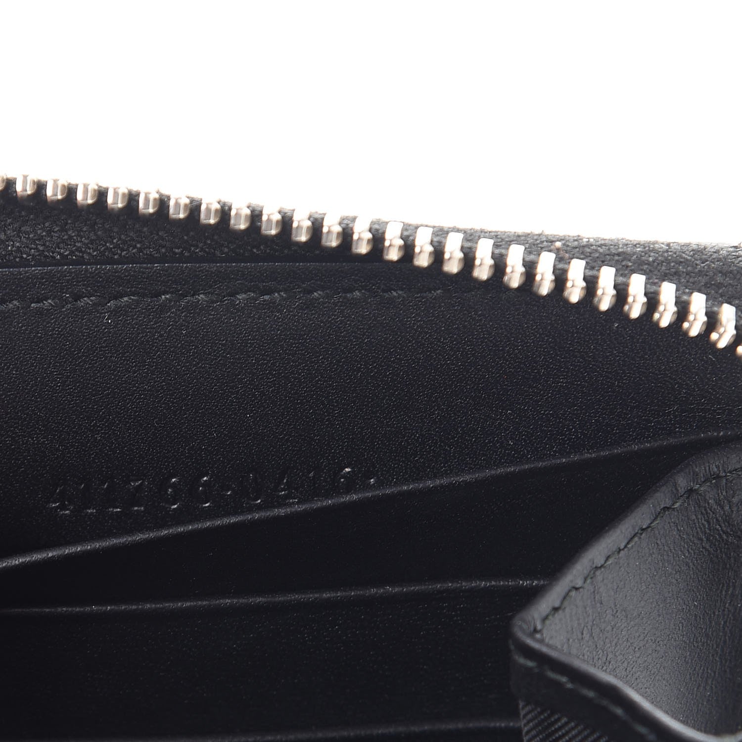 Gucci GG Supreme Monogram Caleido Zip Around Wallet Black 7 of 8