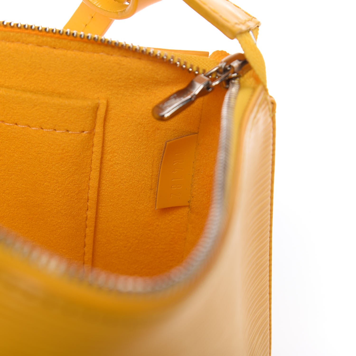 Louis Vuitton Epi Pochette Accessories NM Citron 8 of 10