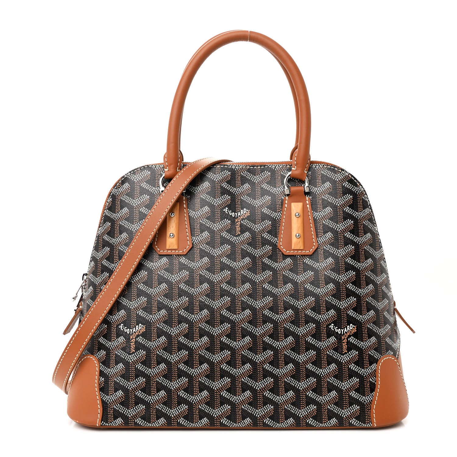 Goyard Goyardine Sac Vendome PM Black Gold 1 of 10