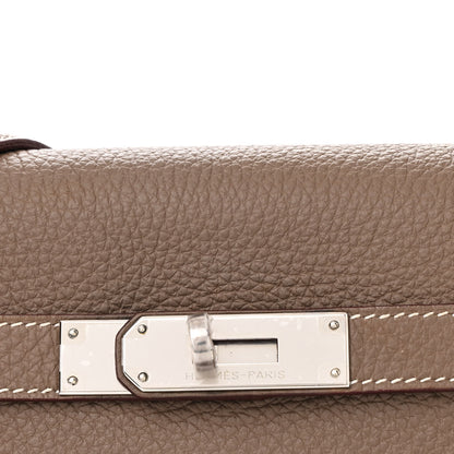 Hermes Togo Kelly Retourne 32 Etoupe 8 of 13