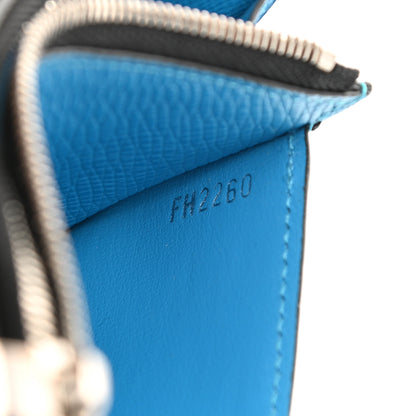 Louis Vuitton Taigarama Coin Card Holder Blue Lagoon 7 of 8