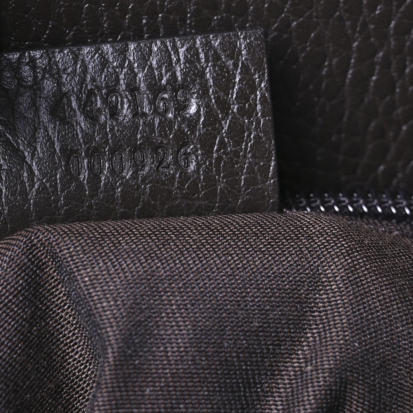 GG Monogram Large Joy Tote Bag Dark Brown