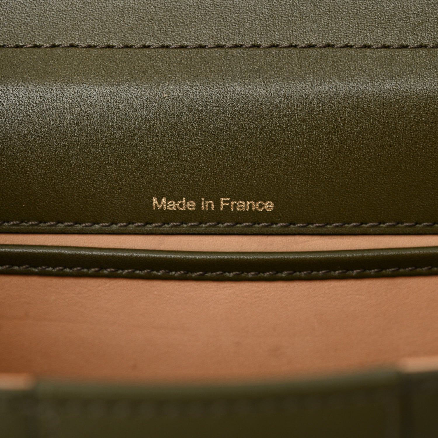Delvaux Box Calfskin Mini Brillant Satchel Olive 7 of 13