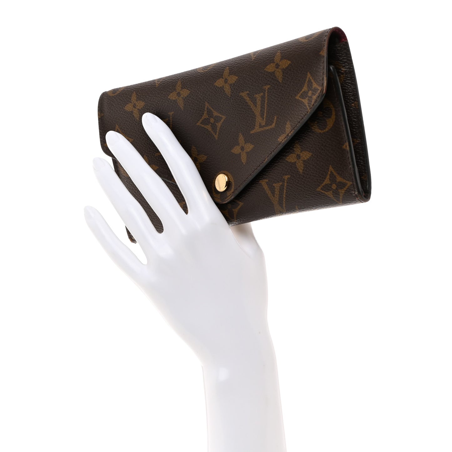 Monogram Josephine Wallet Fuchsia