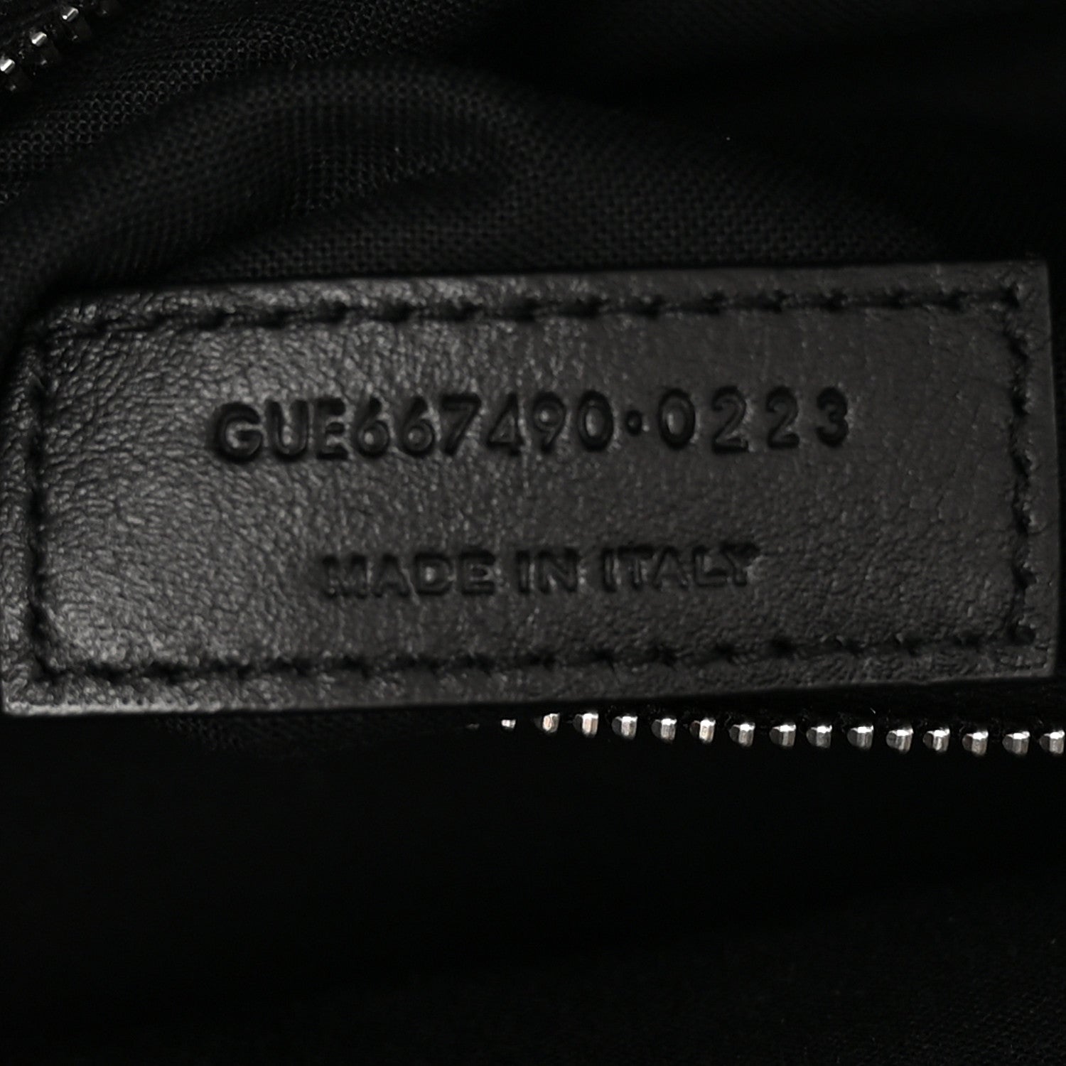 Saint Laurent Raffia Le Crossbody Black 7 of 12