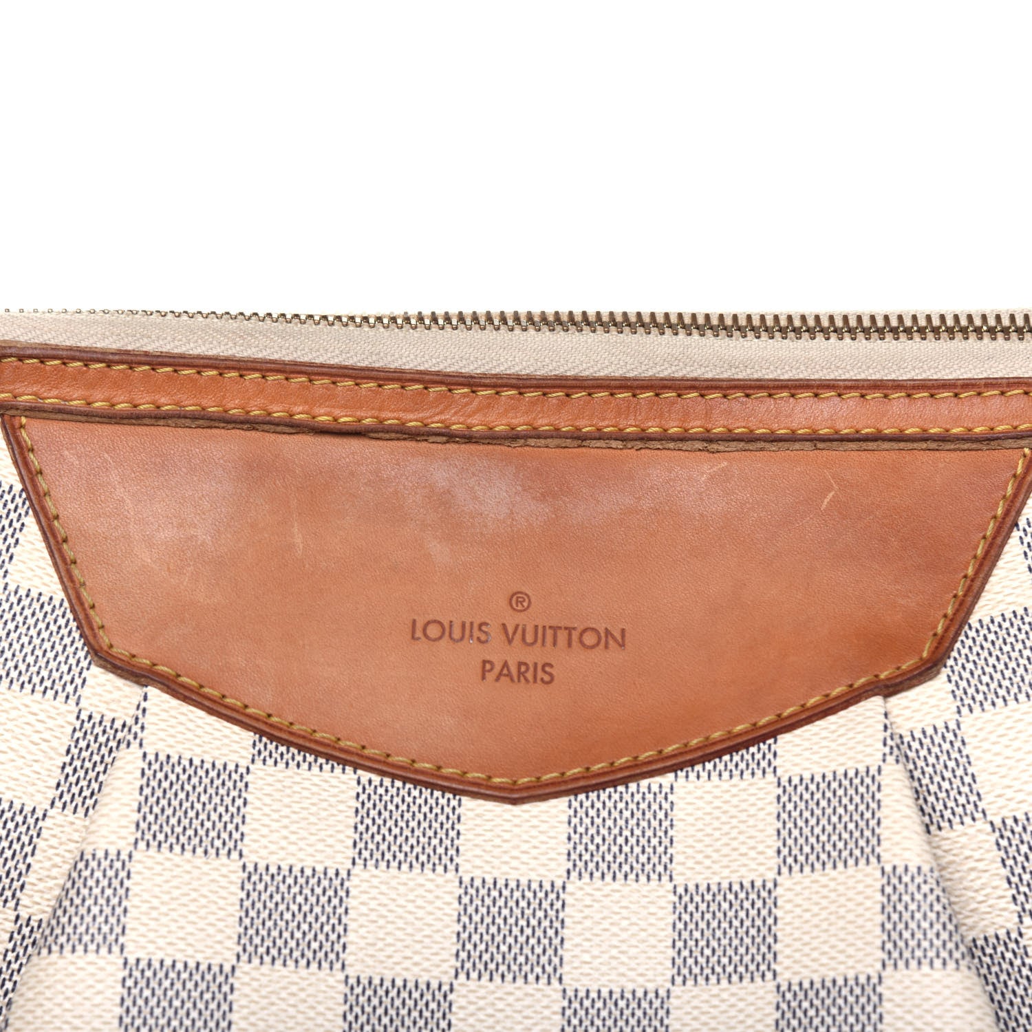 Louis Vuitton Damier Azur Siracusa MM 18 of 26