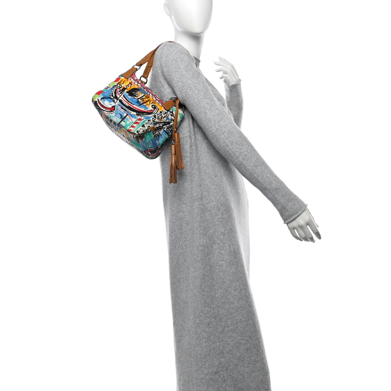 Prada Canapa St Venez Tote Multicolor 2 of 11