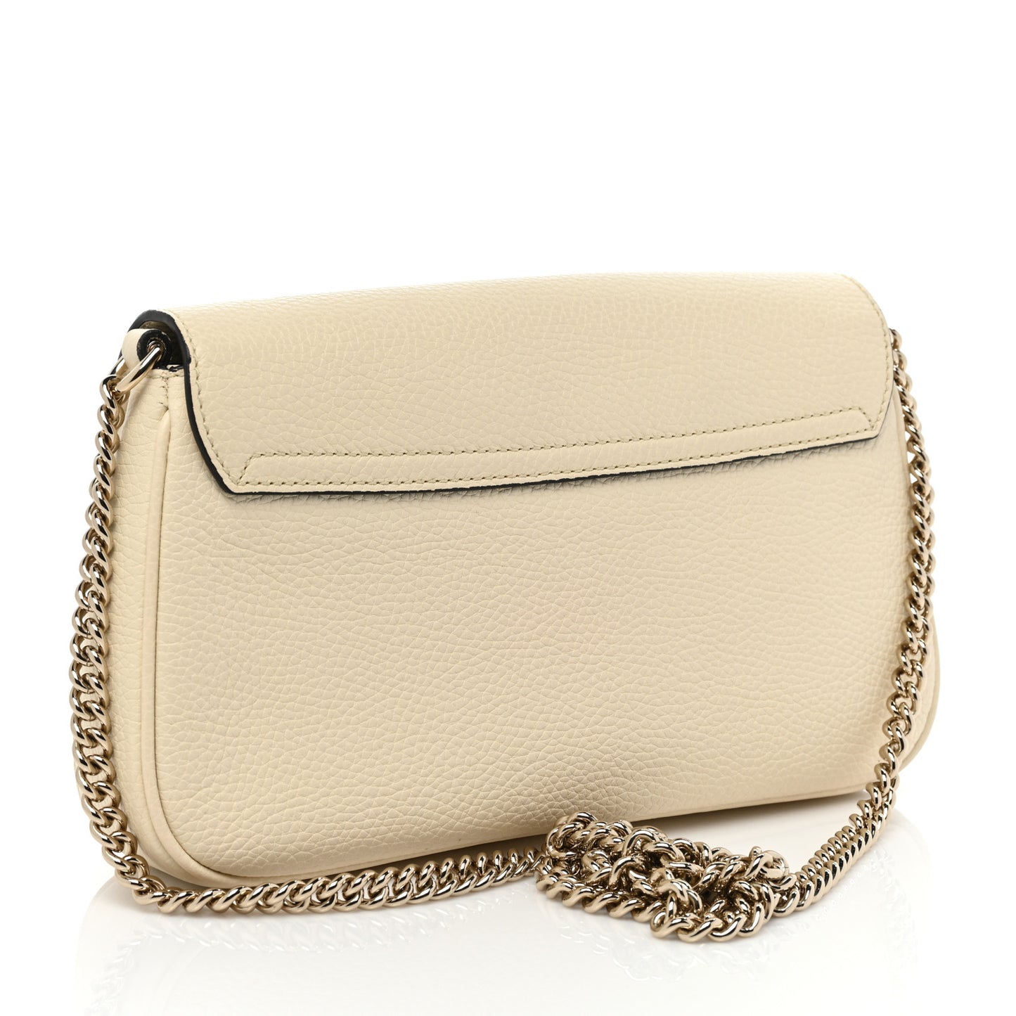 Cellarius Calfskin Medium Soho Flap Crossbody Ivoire