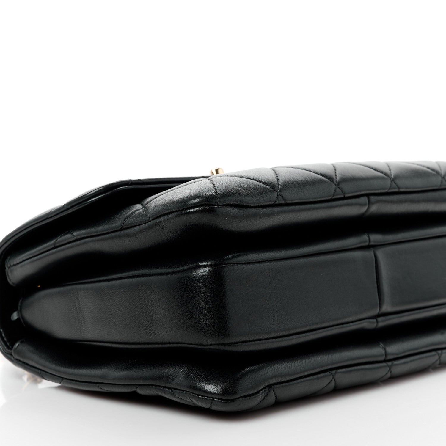 Chanel Lambskin Quilted Small Trendy CC Dual Handle Flap Bag Black 12 of 13