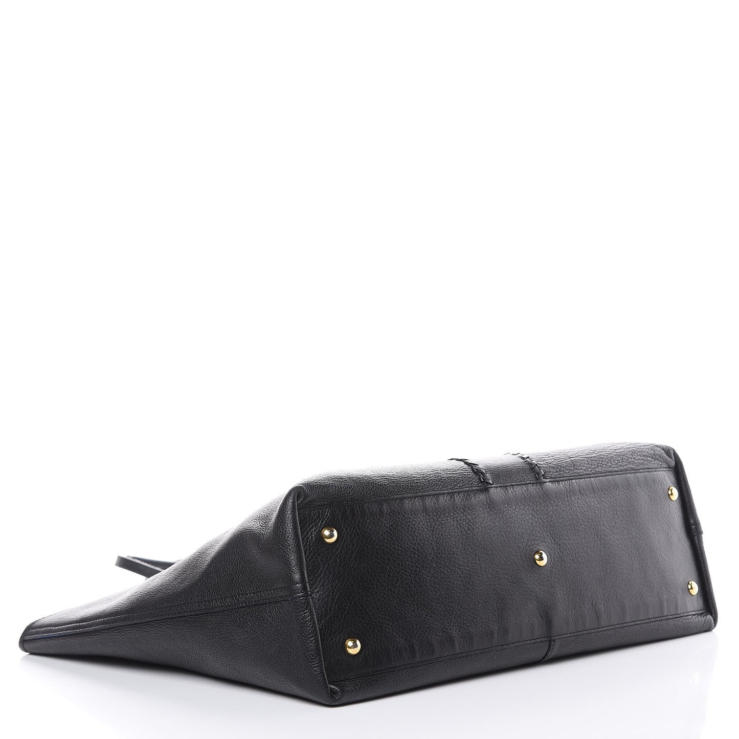 Calfskin Large Neo Double Reversible Tote Black