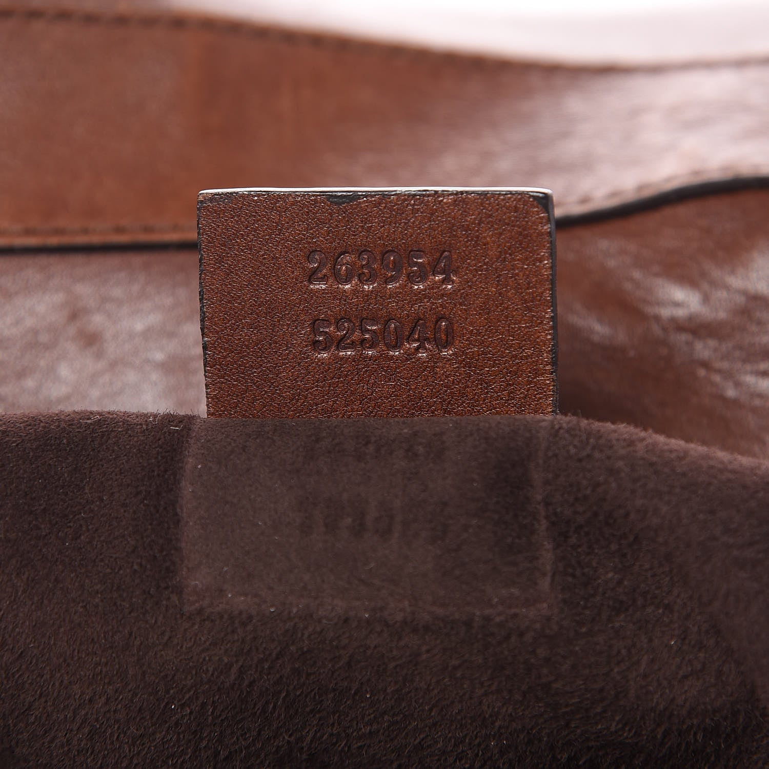 Gucci Calfskin Handmade Medium Flap Shoulder Bag Brown 7 of 15