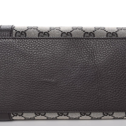 Gucci Monogram Abbey Medium Tote Dark Brown 9 of 9