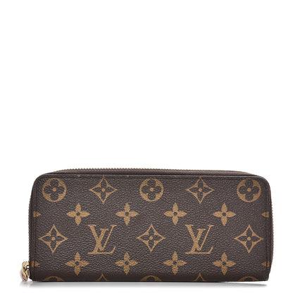 Louis Vuitton Monogram Clemence Wallet Rose Ballerine 1 of 7