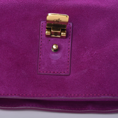 Proenza Schouler Suede Medium PS1 Satchel Grape 9 of 13