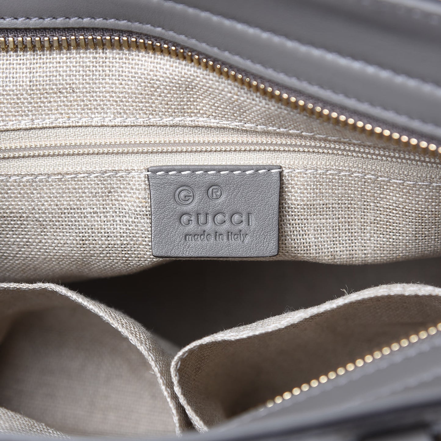 Microguccissima Small Bree Tote Graphite